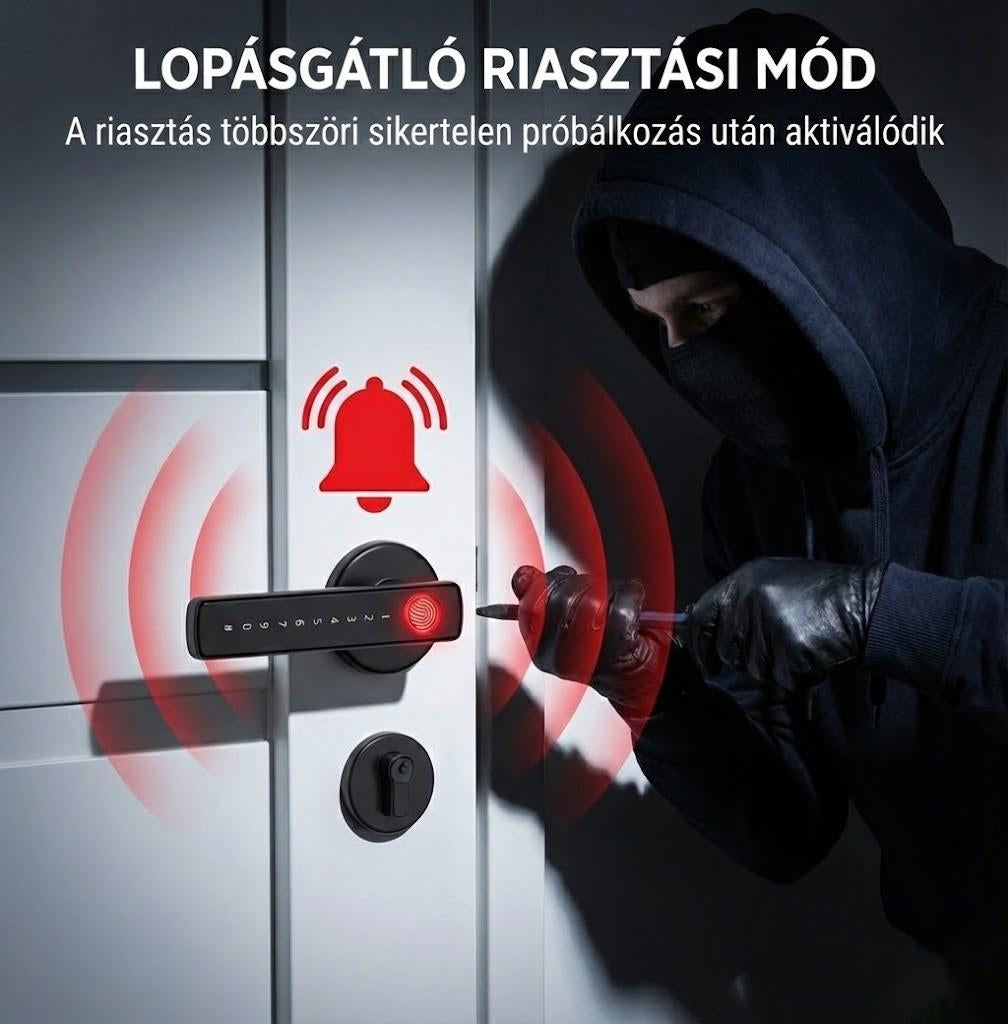 SmartLock™ 4 az 1-ben okos kilincszár